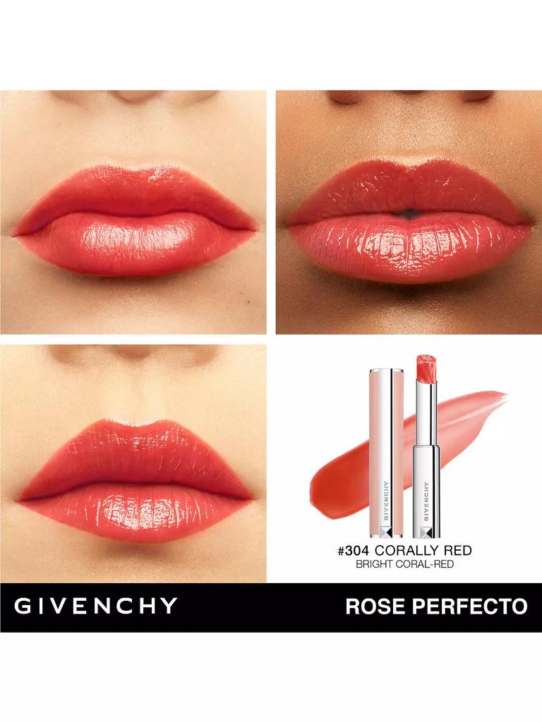 商品Givenchy|Rose Perfecto Plumping Lip Balm 24H Hydration,价格¥292,第2张图片详细描述
