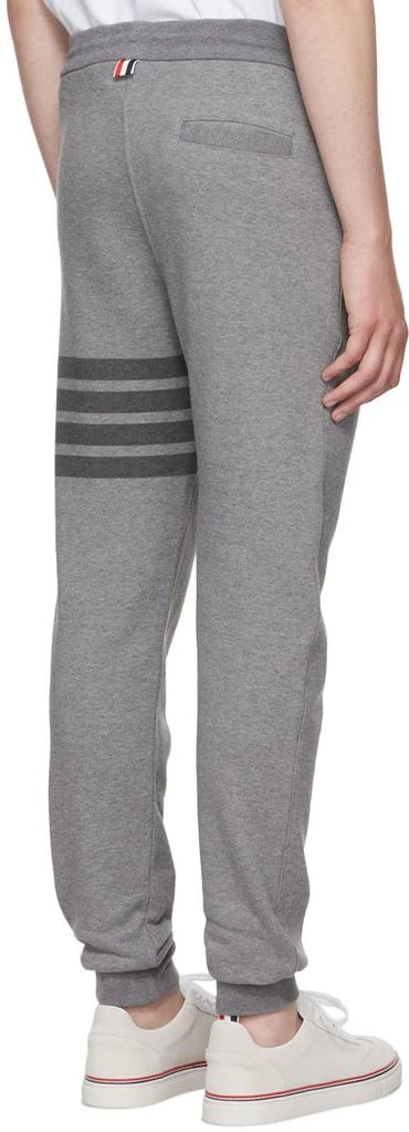 商品Thom Browne|Gray 4-Bar Lounge Pants,价格¥7275,第3张图片详细描述