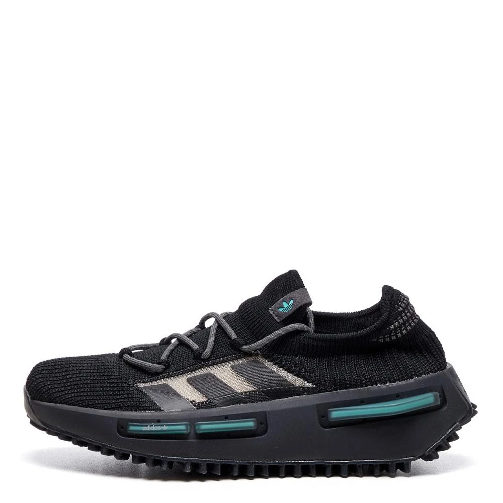 商品Adidas|adidas NMD S1 - Black,价格¥619,第1张图片