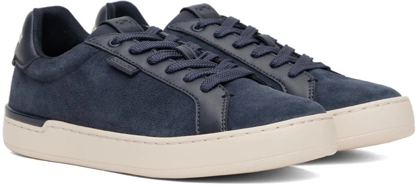 商品Coach|Navy Lowline Low Top Sneakers,价格¥704,第4张图片详细描述