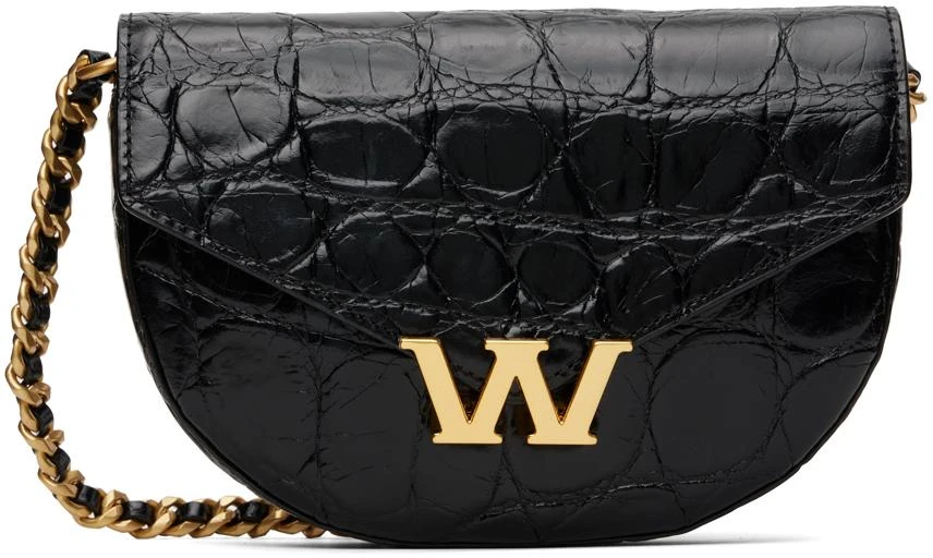 商品Alexander Wang|Black W Legacy Shoulder Bag,价格¥4301,第1张图片