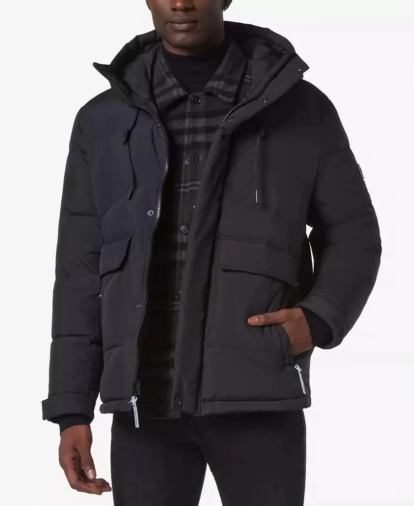 商品Marc New York by Andrew Marc|Men's Ingram Chevron Quilted Down Puffer Jacket,价格¥1828,第3张图片详细描述