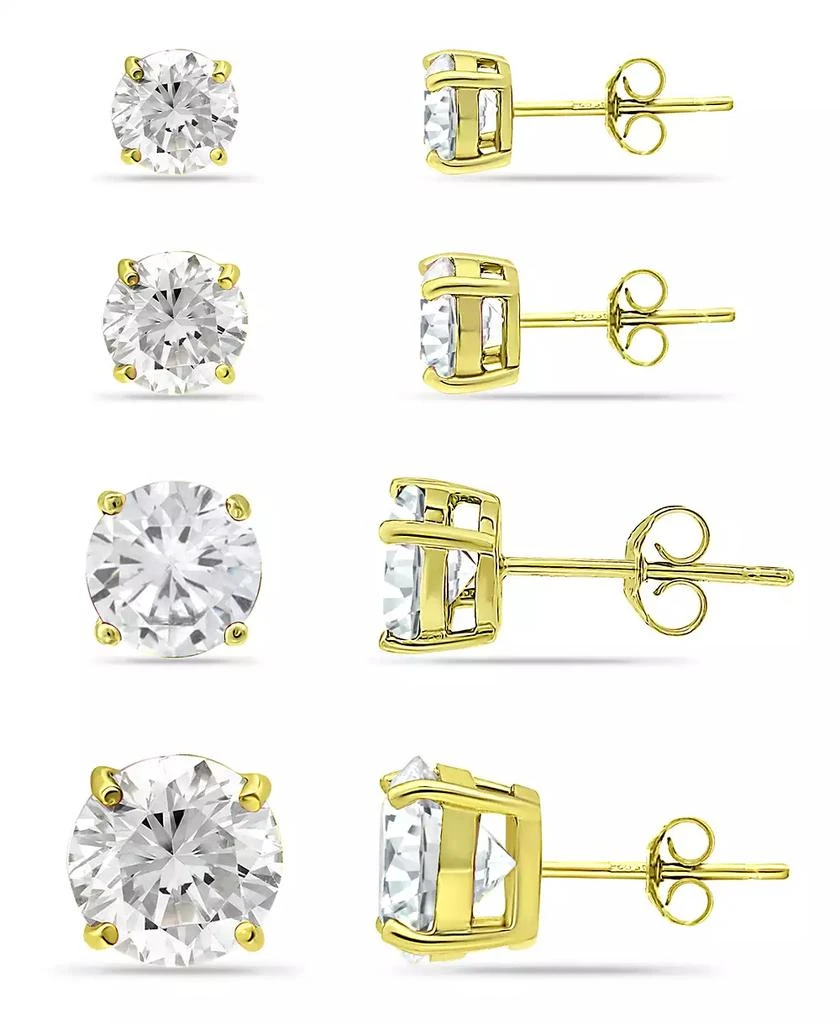 商品Giani Bernini|Cubic Zirconia Stud Set in 18k Gold over Sterling Silver,价格¥708,第1张图片