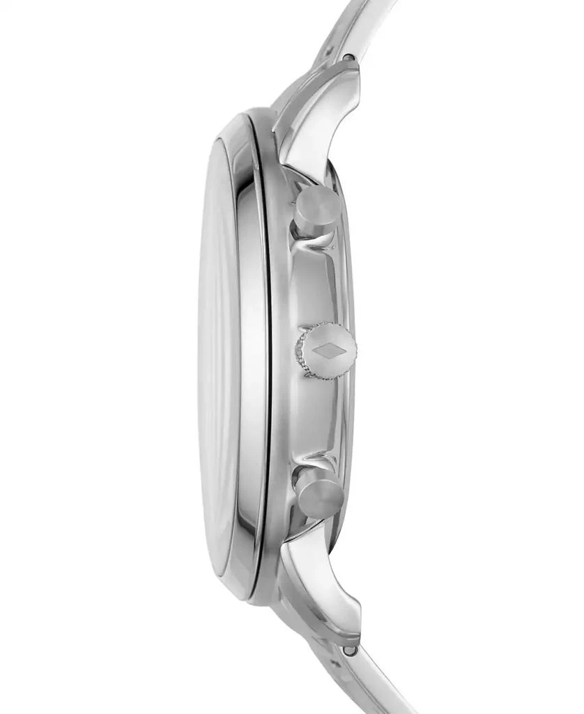 商品Fossil|Men's Neutra Silver-Tone Bracelet Watch 44mm,价格¥1366,第2张图片详细描述