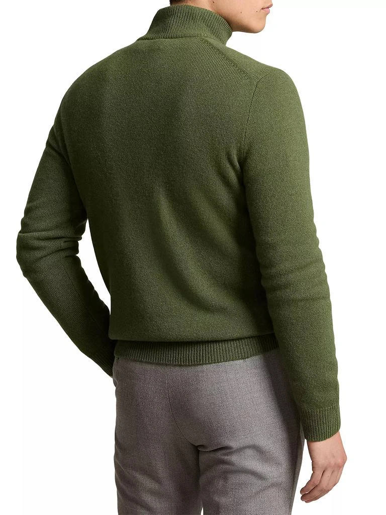 商品Ralph Lauren|Wool Quarter-Zip Sweater,价格¥1731,第4张图片详细描述