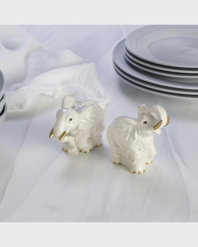 商品Fitz and Floyd|Elephant Salt and Pepper Shaker Set,价格¥227,第1张图片