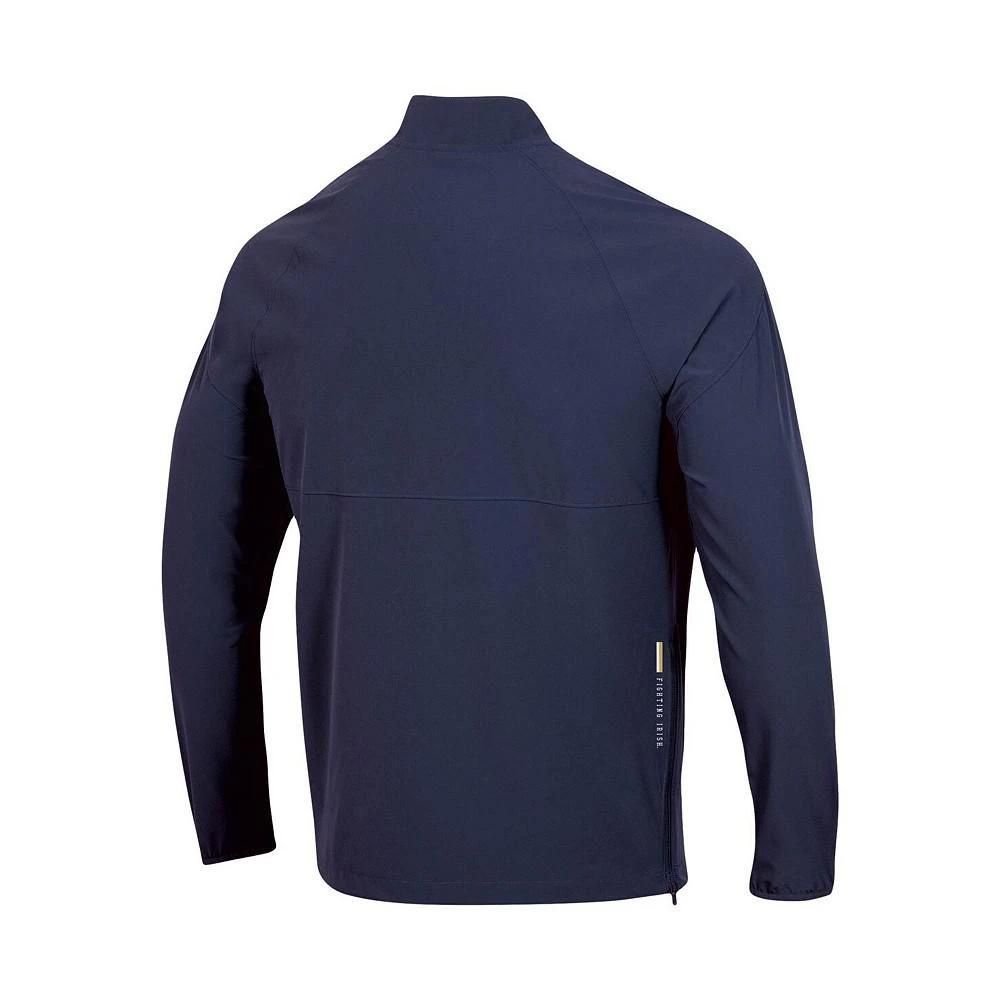 商品Under Armour|Men's Navy Notre Dame Fighting Irish Coaches Squad Quarter-Zip Jacket,价格¥742,第2张图片详细描述