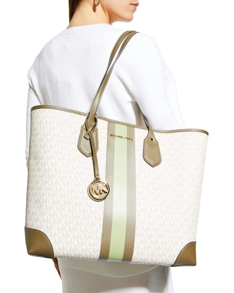 商品Michael Kors|Eva Large Monogram Shopper Tote Bag,价格¥578,第4张图片详细描述