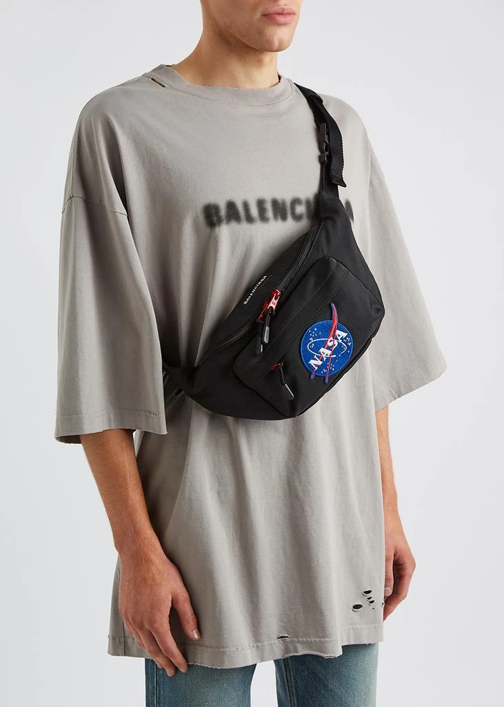 商品Balenciaga|NASA black nylon belt bag,价格¥3173,第5张图片详细描述
