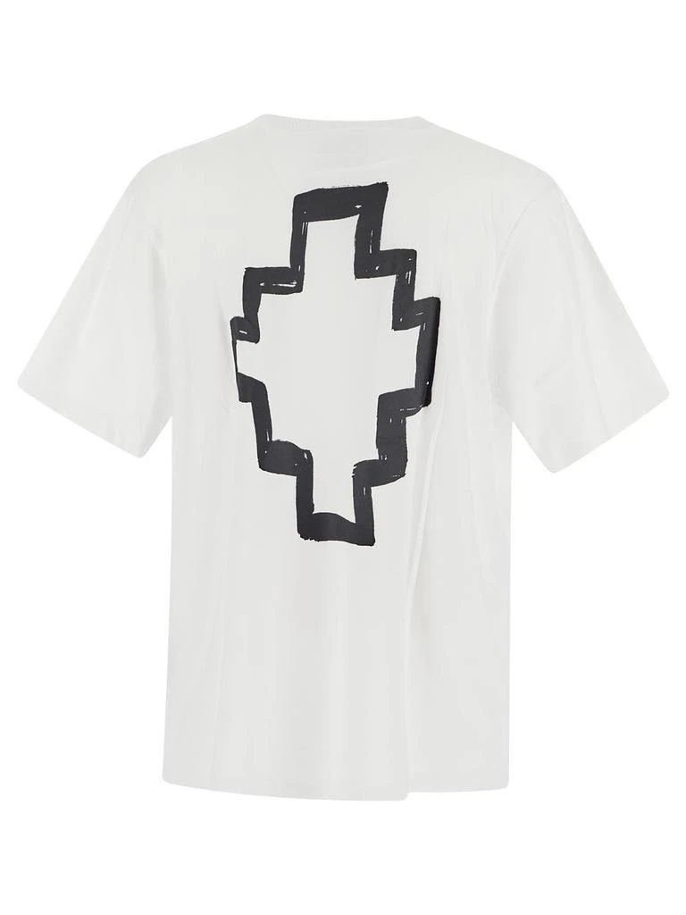 商品Marcelo Burlon|White Print T-Shirt,价格¥882,第2张图片详细描述