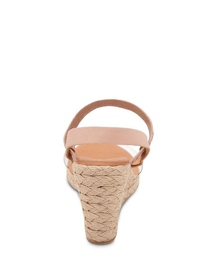 Women's Alberta Transparent Strap Espadrille Wedge Heel Sandals 商品