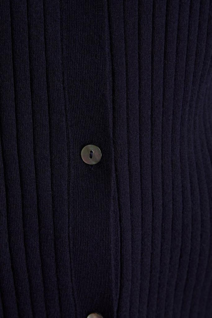 商品N.PEAL|Ribbed cashmere cardigan,价格¥2281,第6张图片详细描述