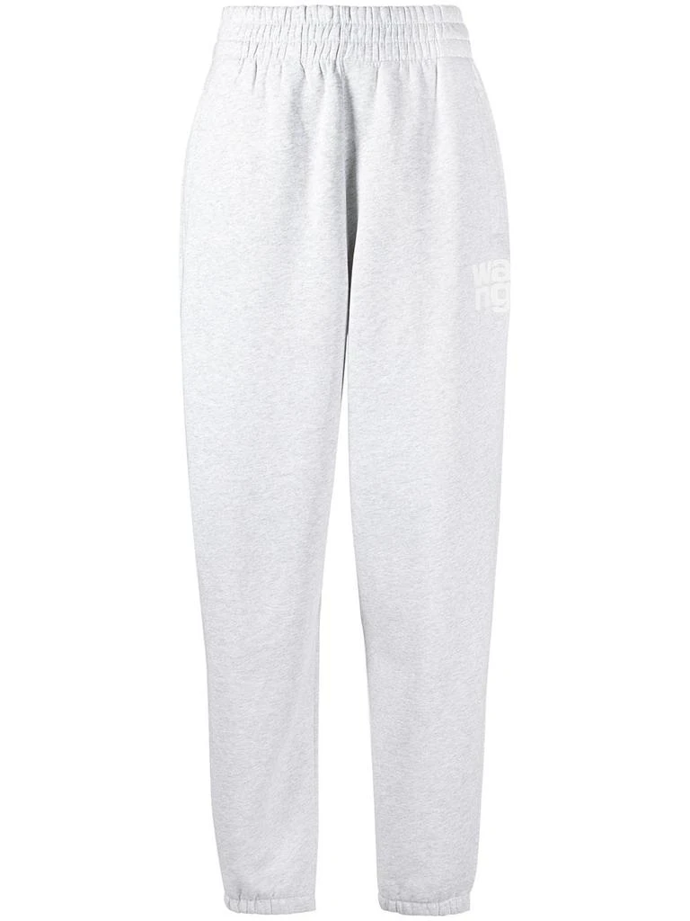 商品Alexander Wang|ALEXANDERWANG.T WOMEN FOUNDATION TERRY CLASSIC SWEATPANT PUFF PAINT LOGO,价格¥885,第5张图片详细描述