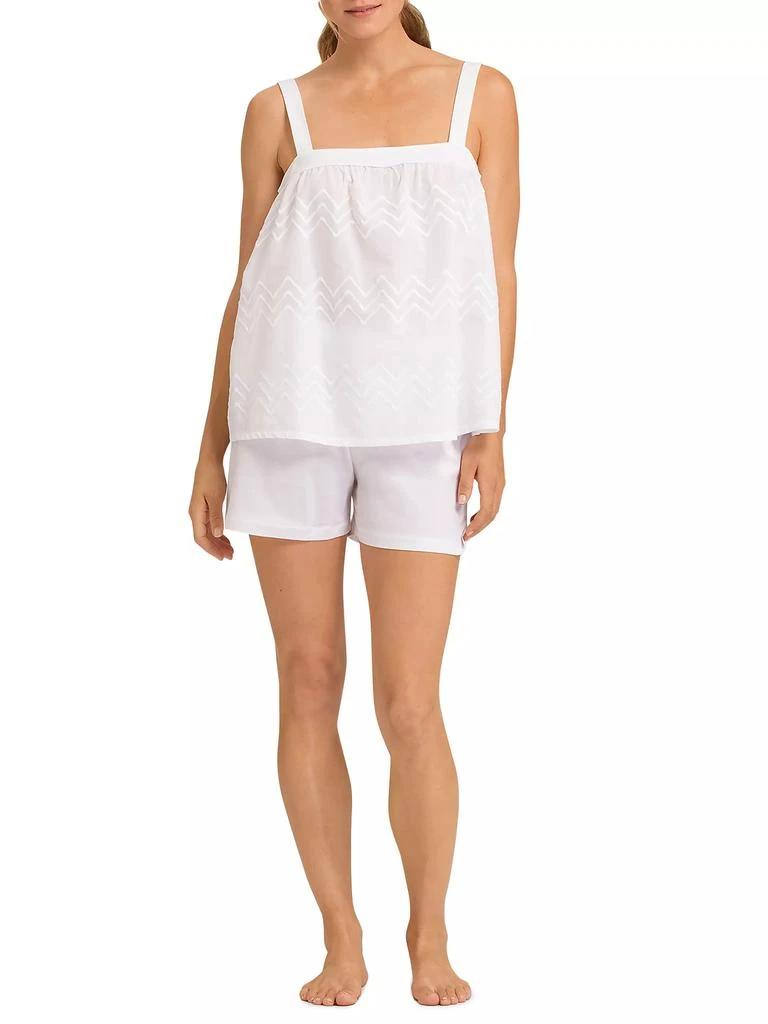 商品Hanro|Vivia Two-Piece Pajama Set,价格¥692,第2张图片详细描述
