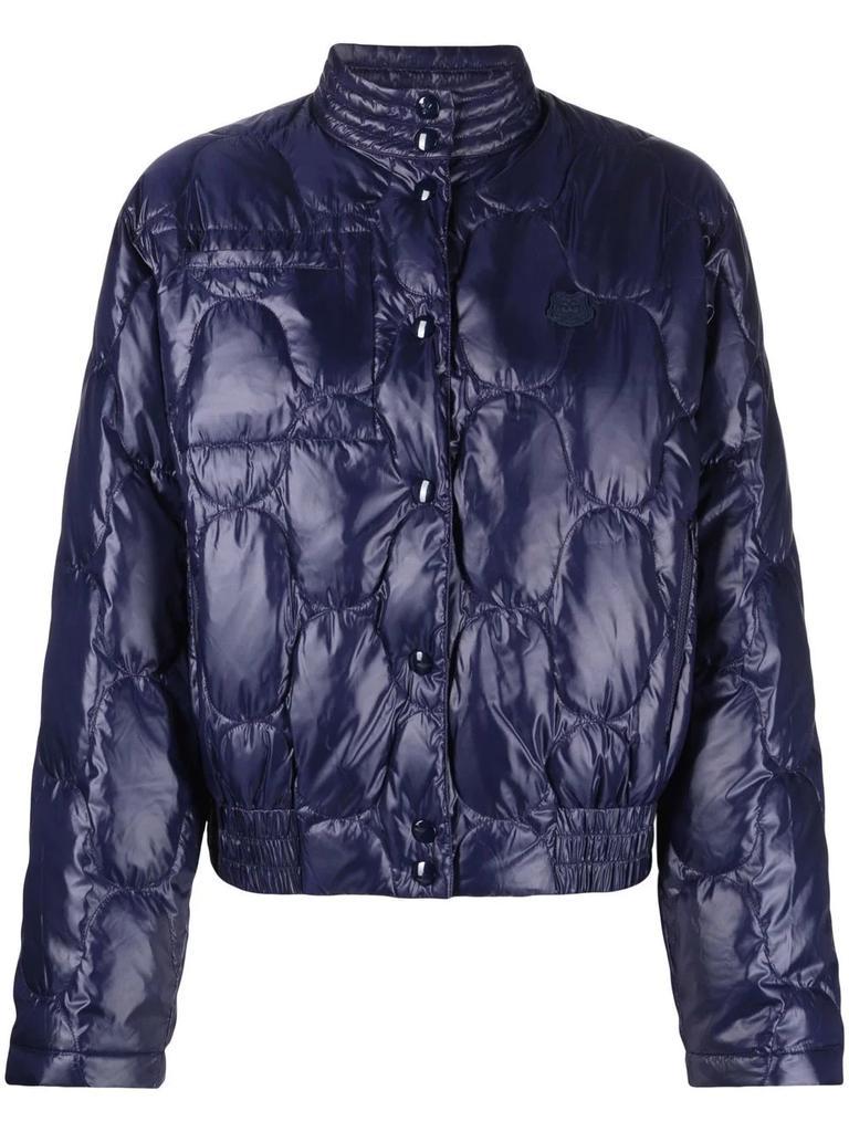 商品Kenzo|Kenzo Navy Blue Quilted Down Puffer Jacket, Size Medium,价格¥4184,第1张图片