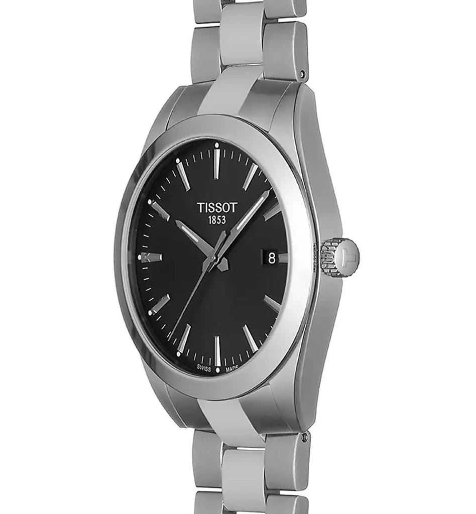 商品Tissot|Men's Swiss T-Classic Gentleman Stainless Steel Bracelet Watch Watch 40mm,价格¥3279,第3张图片详细描述