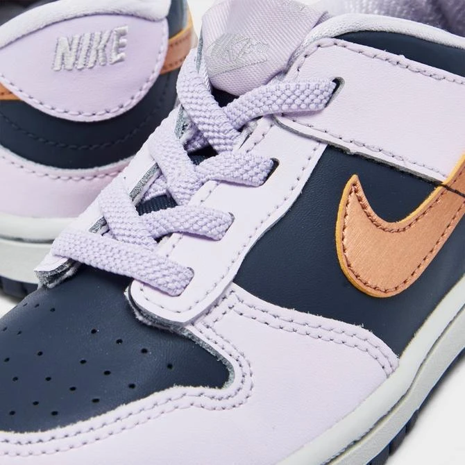 商品NIKE|Kids' Toddler Nike Dunk Low SE Stretch Lace Casual Shoes,价格¥484,第3张图片详细描述