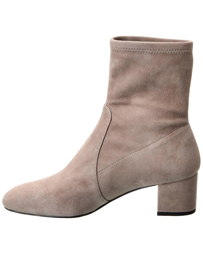 商品Stuart Weitzman|Stuart Weitzman Sofia 50 Stretch Suede Bootie,价格¥2265,第3张图片详细描述