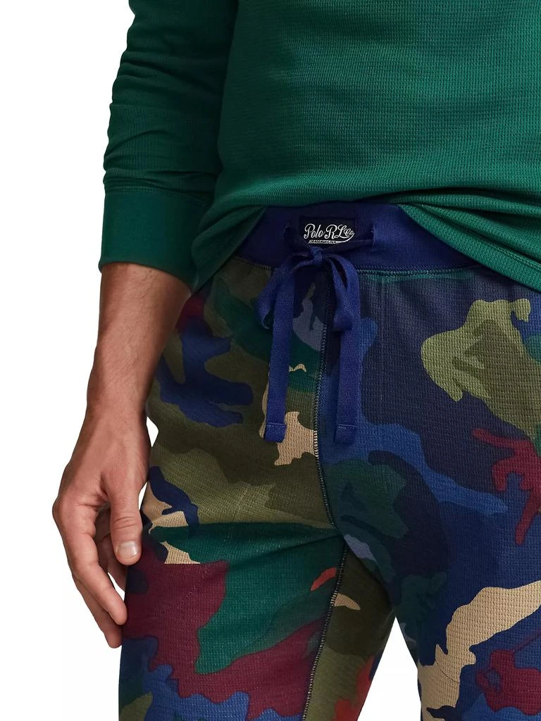 商品Ralph Lauren|Waffle-Knit Sleep Joggers,价格¥443,第5张图片详细描述