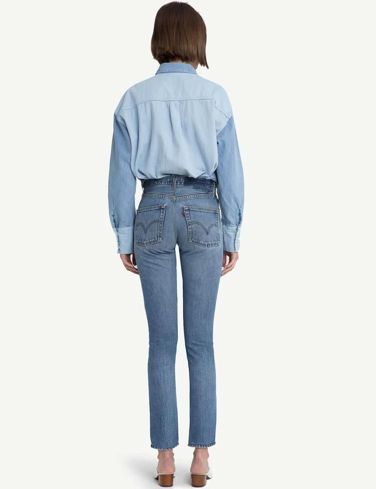 Two Tone Denim Shirt 商品