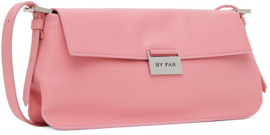 商品by FAR|Pink Grained Matilda Shoulder Bag,价格¥4099,第5张图片详细描述