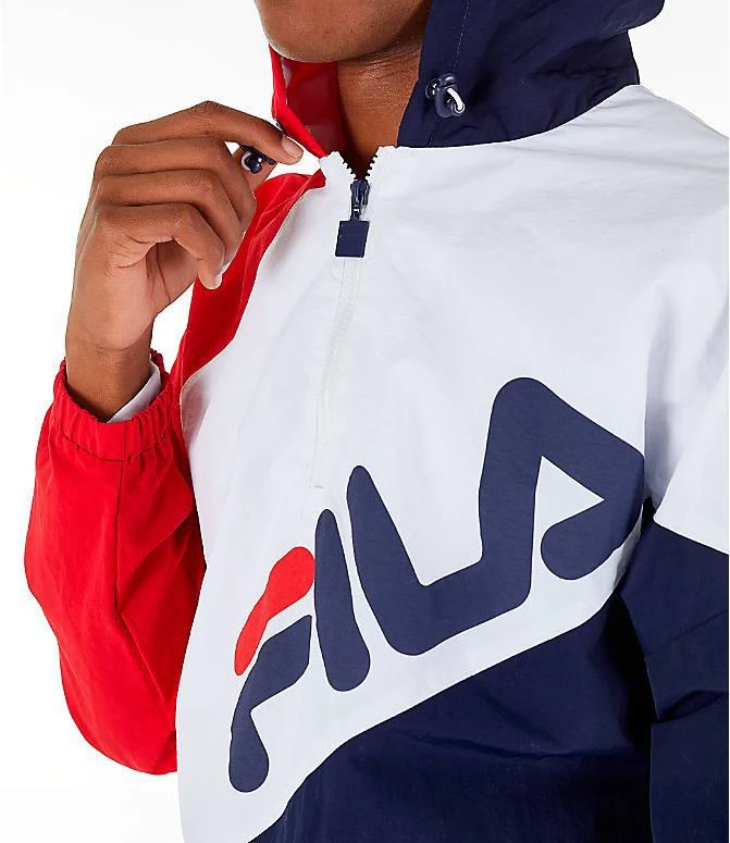 商品Fila|Men's FILA Harrison Half-Zip Nylon 卫衣,价格¥149,第1张图片