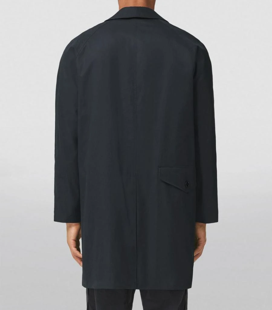 商品Burberry|Cotton Gabardine Car Coat,价格¥13908,第4张图片详细描述