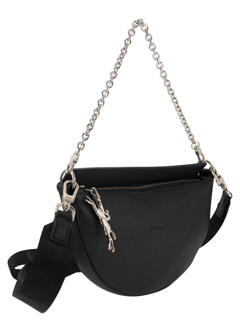 商品Longchamp|Longchamp Smile Zip-Up Small Crossbody Bag,价格¥2301,第3张图片详细描述