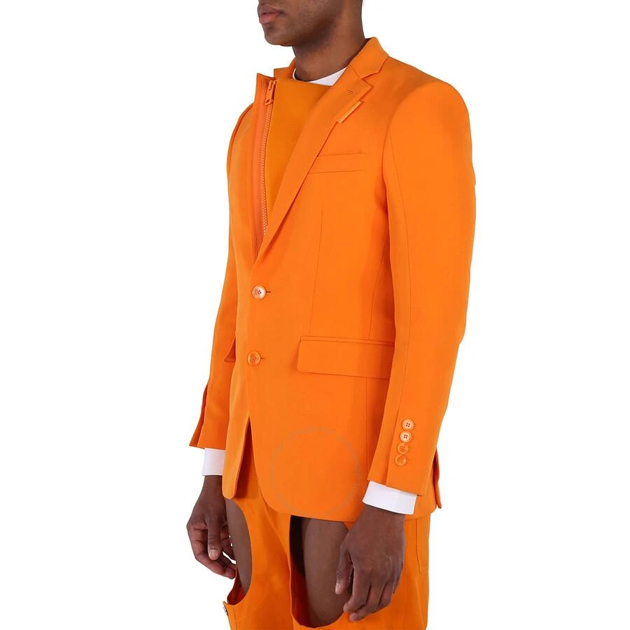 商品Burberry|Men's Deep Orange Grain De Poudre English-Fit Tuxedo Jacket,价格¥1517,第2张图片详细描述