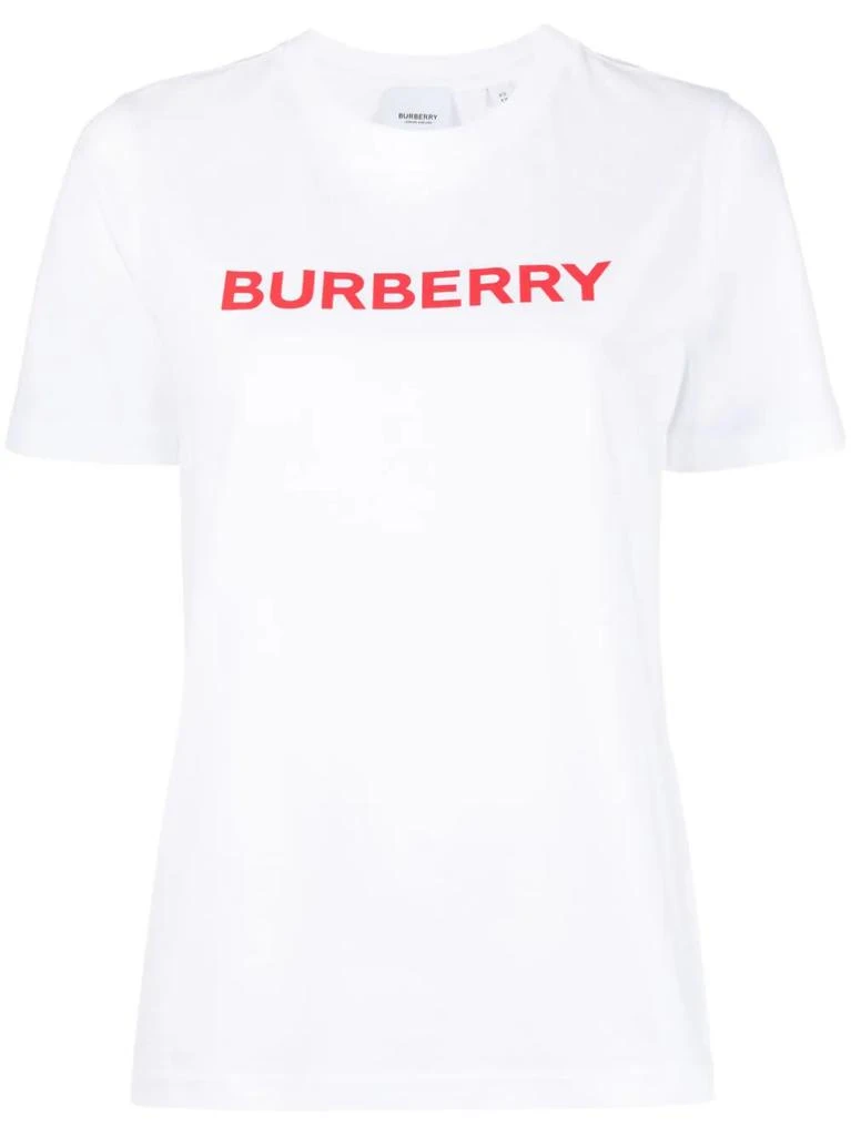 商品Burberry|Burberry logo-print cotton T-shirt,价格¥2100,第1张图片