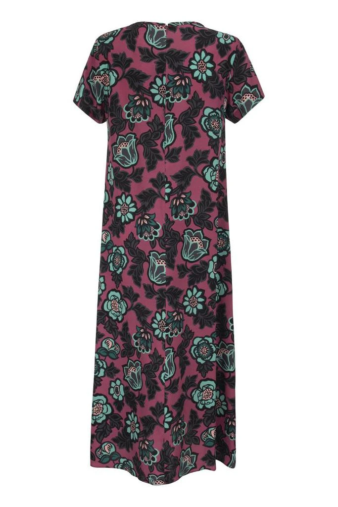 商品Weekend Max Mara|WEEKEND MAX MARA ARAL - Silk crepe de Chine dress,价格¥2381,第2张图片详细描述