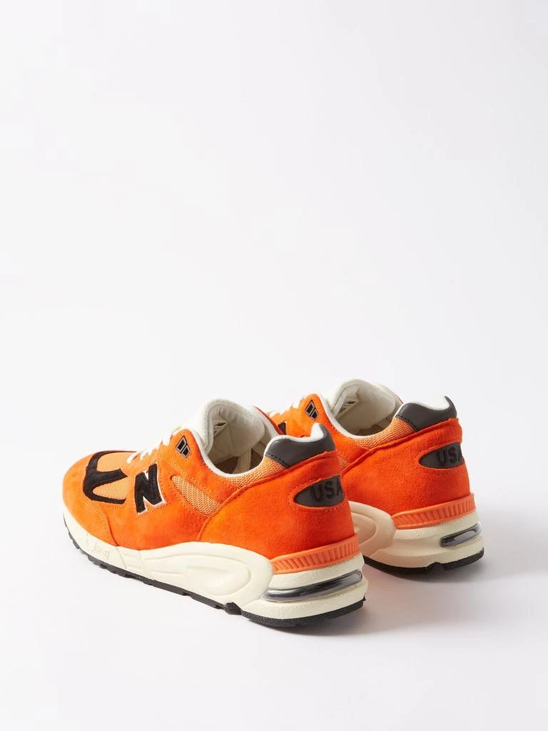 商品New Balance|Made in USA 990v2 suede and mesh trainers,价格¥1471,第5张图片详细描述