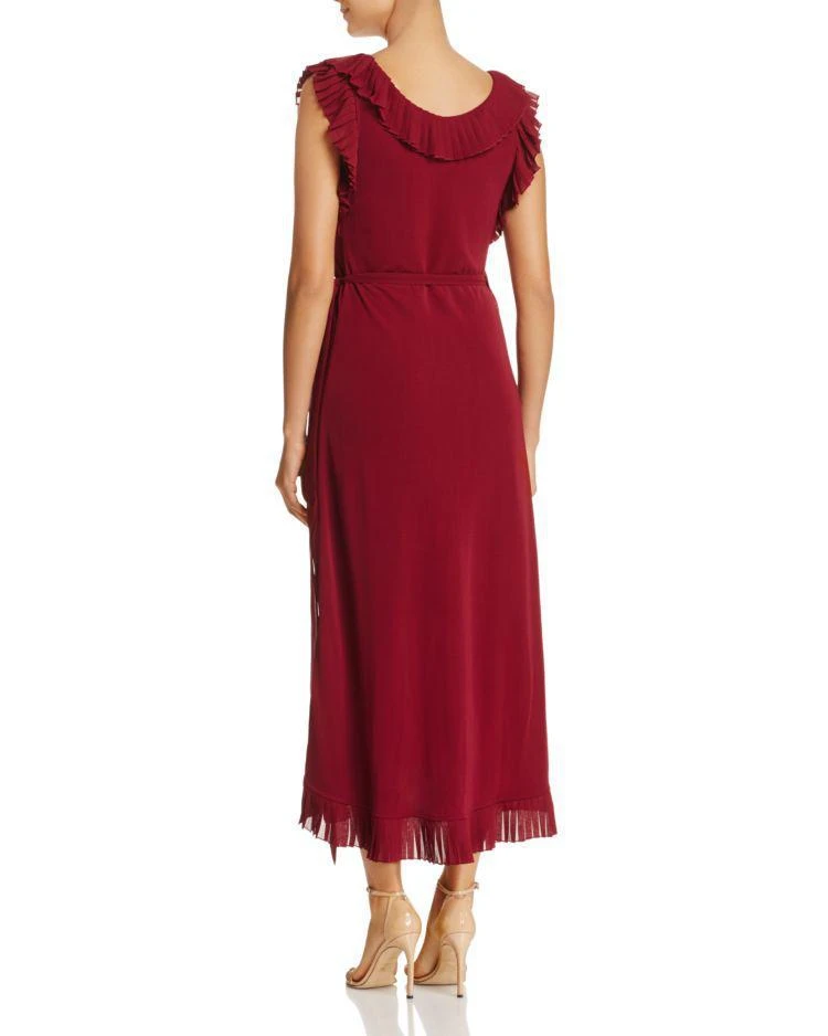 商品Tory Burch|Whitney Pleated Ruffle Wrap Dress,价格¥1366,第2张图片详细描述