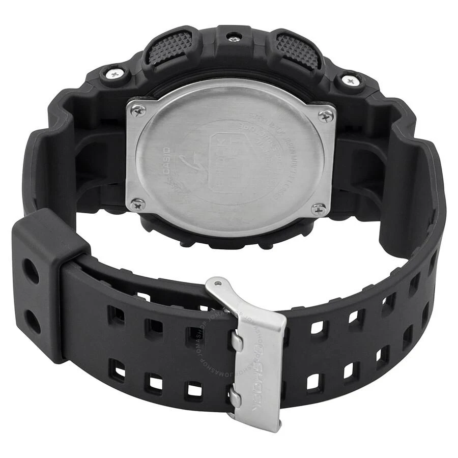 商品Casio|G-Shock Perpetual Alarm World Time Chronograph Quartz Analog-Digital Black Dial Men's Watch GA-100-1A1,价格¥516,第3张图片详细描述