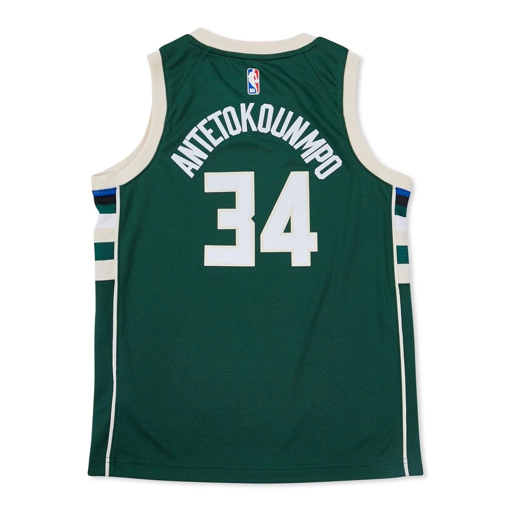 商品NIKE|Nike NBA Milwaukee Bucksantetokounmpo Giannis - Grade School Vests,价格¥643,第2张图片详细描述