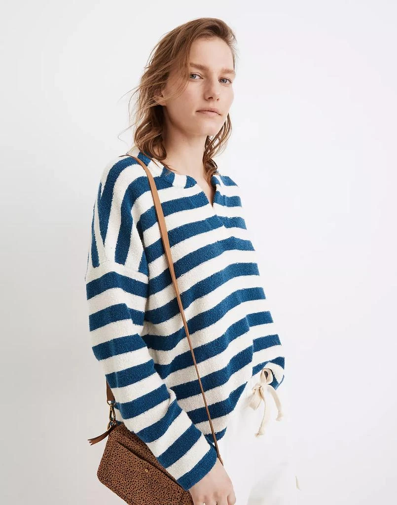 商品Madewell|MWL Loop Terry Notched Sweatshirt,价格¥79,第2张图片详细描述