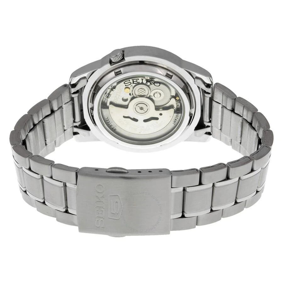 商品Seiko|5 Automatic White Dial Stainless Steel Men's Watch SNKK25,价格¥775,第3张图片详细描述