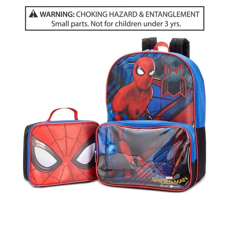 商品Spider-Man|Backpack & Lunch Bag, Little Boys (2-7) & Big Boys (8-20),价格¥88,第1张图片