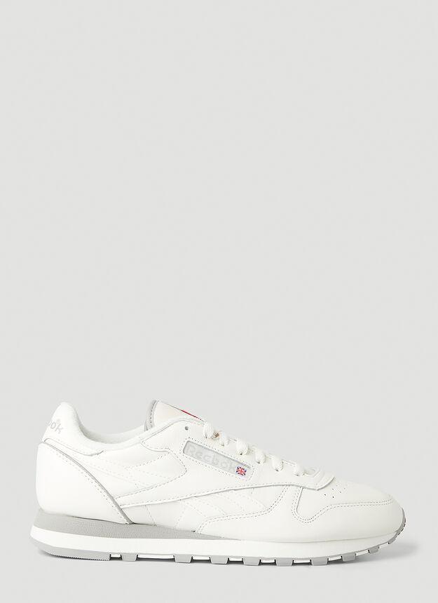 商品Reebok|Classic Leather 1983 Vintage Sneakers in White,价格¥412,第1张图片