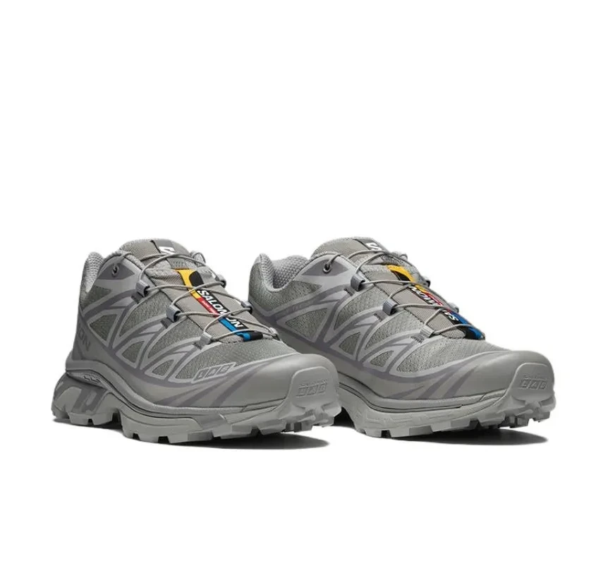 商品Salomon|萨洛蒙 XT-6 舒适 耐磨 低帮 户外功能鞋 男女同款 灰色（香港仓发货）,价格¥1344,第1张图片