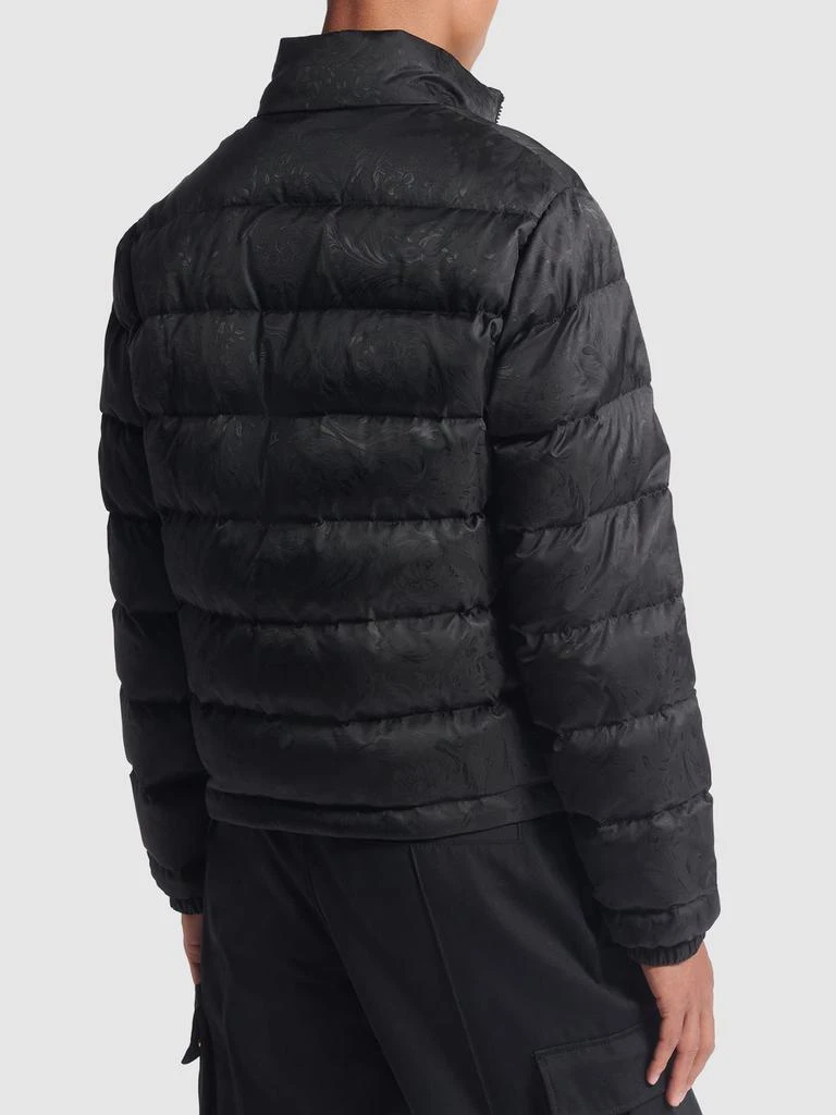 商品Versace|Barocco Jacquard Nylon Down Jacket,价格¥9504,第2张图片详细描述