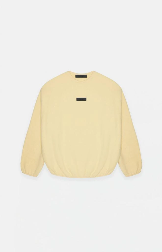 Essentials Garden Yellow Polar Fleece Crew Neck Sweatshirt 商品