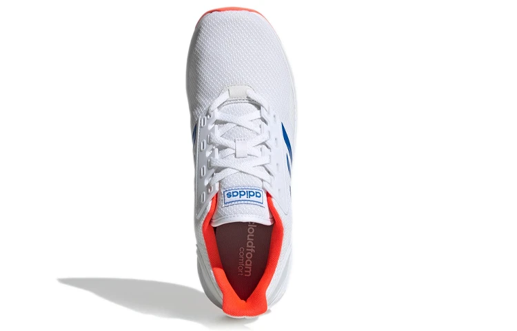 商品[国内直发] Adidas|adidas DURAMO 9 系带休闲通勤 织物减震防滑耐磨 低帮 休闲跑步鞋 男款 白蓝橙,价格¥341,第6张图片详细描述