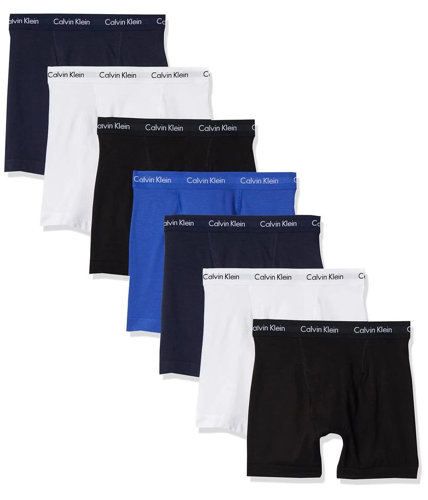 商品Calvin Klein|Men's Cotton Stretch Megapack Boxer Briefs,价格¥381,第1张图片