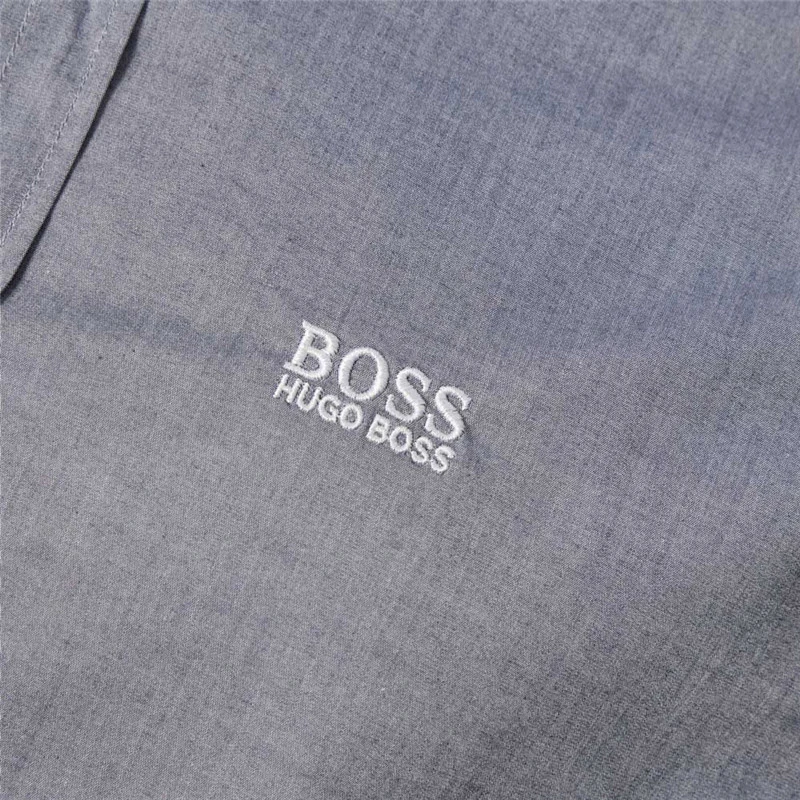 HUGO BOSS 男士蓝灰色棉质长袖衬衫 BIADO-R-50408848-480 商品