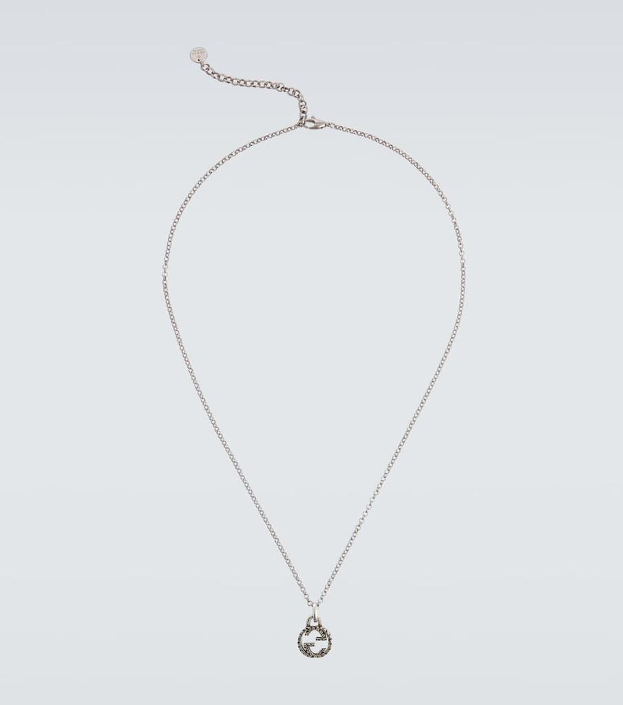 商品Gucci|互扣式双G吊坠项链,价格¥2151,第1张图片