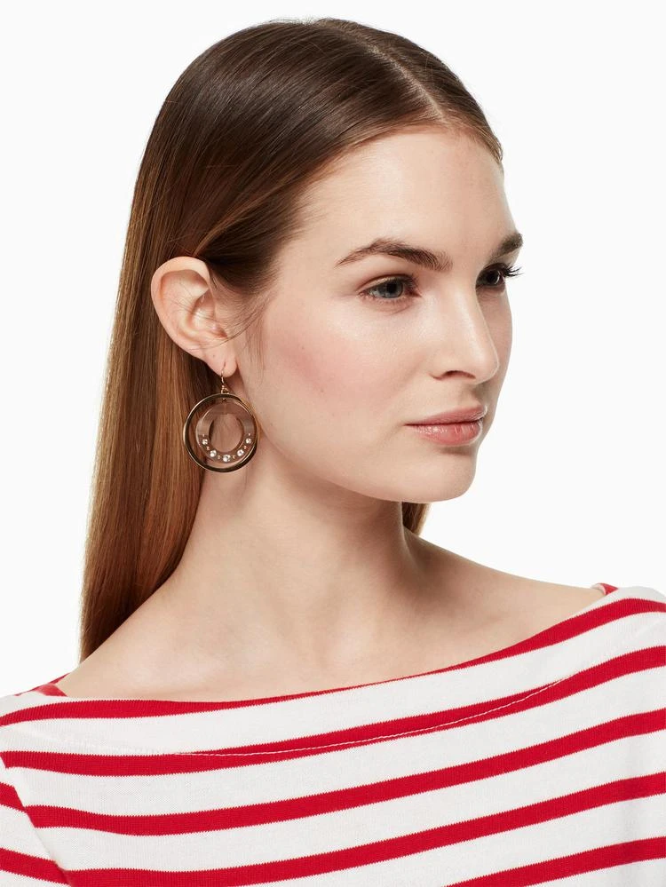 商品Kate Spade|out of her shell drop earrings,价格¥178,第2张图片详细描述