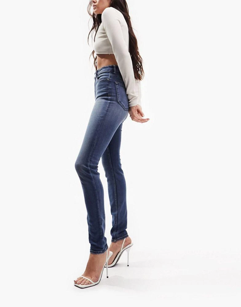 商品ASOS|ASOS DESIGN ultimate skinny jeans in authentic mid blue,价格¥127,第1张图片