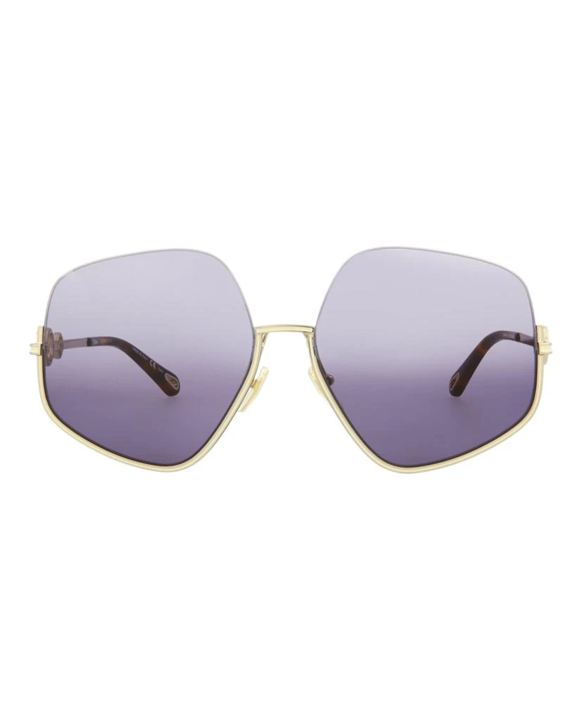 商品Chloé|Square-Frame Metal Sunglasses,价格¥1129,第1张图片