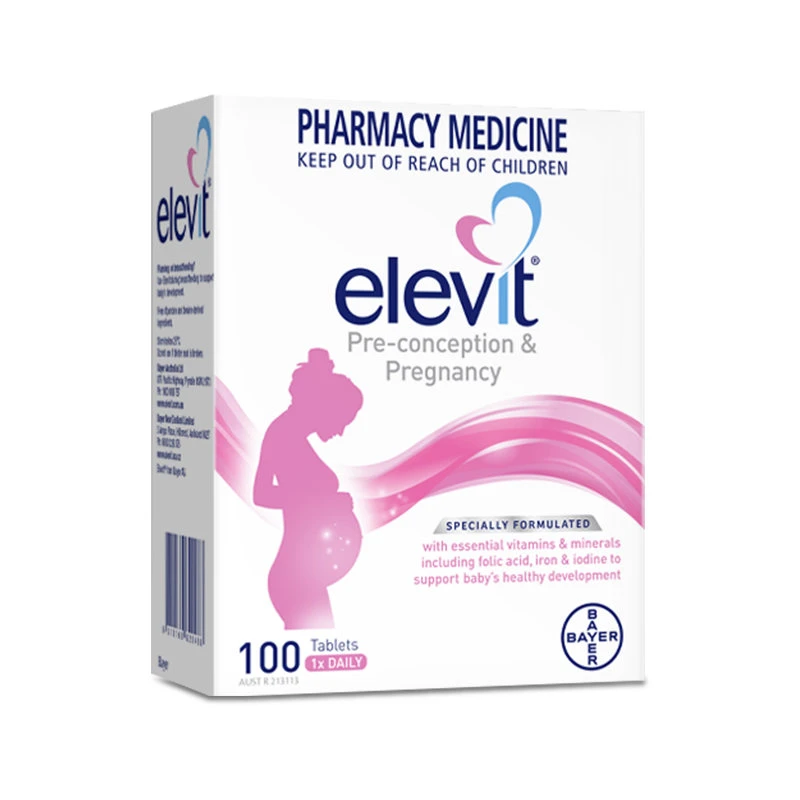 商品Elevit|Elevit爱乐维孕妇叶酸片女士复合维生素怀孕妇营养全孕期,价格¥349,第4张图片详细描述